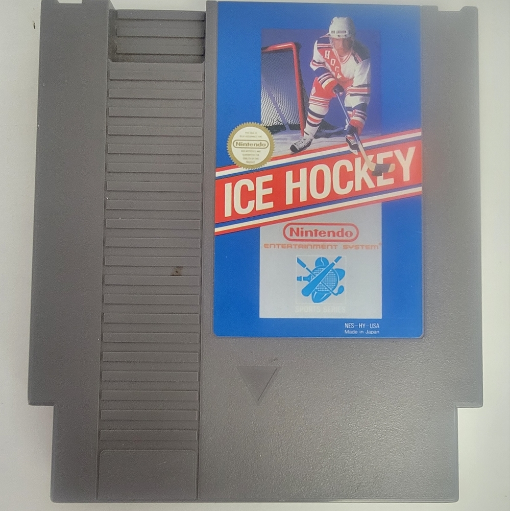 Nintendo NES Ice Hockey Video Game